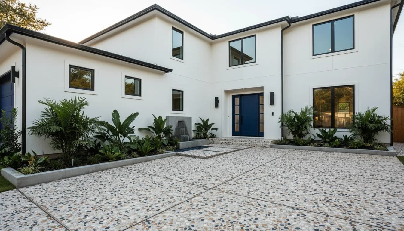 Exposed Aggregate Concrete